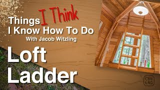 How to Build A Loft Ladder [upl. by Nnylyam]