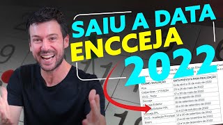 Saiu a Data ENCCEJA 2022 [upl. by Amrak]