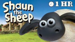 Shaun the Sheep Season 1  Episodes 0110 1 HOUR [upl. by Griff]