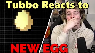 Tubbo Reacts to NEW MYSTERY EGG ADDED on QSMP Minecraft [upl. by Adehsor]