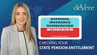 Checking Your State Pension Entitlement [upl. by Nibaj]