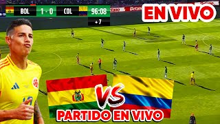 🔴 Bolivia VS Colombia EN VIVO  Eliminatorias Sudamericanas [upl. by Ymled319]