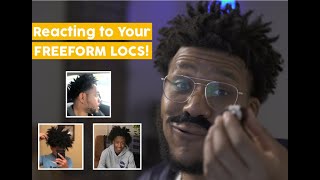 Reacting to Subscribers Dreadlocks [upl. by Anelak]