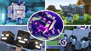 Minecraft  All Bosses Fight Gameplay [upl. by Elletsyrc]