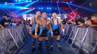 Chad Gable amp The Creed Brothers New Theme Song Entrance  WWE Monday Night Raw August 05 2024 [upl. by Morven526]