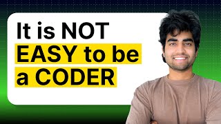 It is NOT EASY to be a coder [upl. by Yclek]