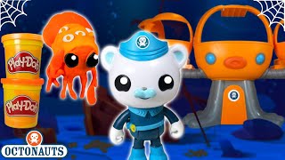 OCTONAUTS DIY Play Doh Cuddle Fish Learn and Play Captain Barnacle at the OCTOPOD [upl. by Broder104]