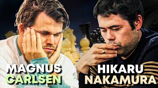 LA RIVALIDAD DEL SIGLO  Magnus Carlsen vs Hikaru Nakamura [upl. by Cocke]