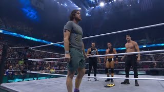 Roderick Strong Wins Wins International Title amp Kyle Oreilly Return AEW Revolution 2024 Highlights [upl. by Philbin]