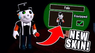 PIGGYBOOK 2 FELIX SKIN UNLOCKED Roblox Piggy [upl. by Baxie]