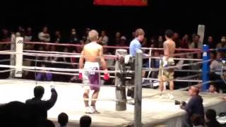 大阪帝拳『DRAMATIC BOXING』 京口竜人VS岸上泰憲 [upl. by Atteragram821]