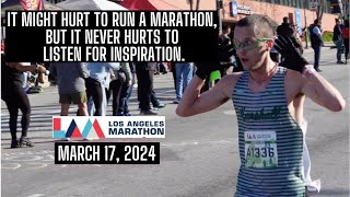 Los Angeles Marathon Highlights II  March 17 2024 [upl. by Neehsas]