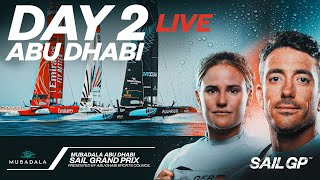 2024 Mubadala Abu Dhabi SailGP presented by Abu Dhabi Sports Council  Day 2 [upl. by Francisca]