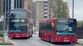 London Buses at Wallington 130523 [upl. by Bogart378]