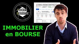 Investissement IMMOBILIER en BOURSE [upl. by Ennylcaj]