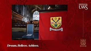 UWS Graduation 2022 – Friday 8th July – 1030am [upl. by Ahsinrac]