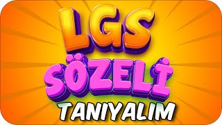 LGS Sözeli Tanıyalım  Konular Çok Mu Fazla❓ LGS2024 [upl. by Kered373]