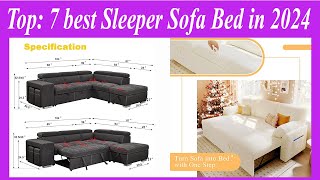 top 7 best Sleeper Sofa Bed in 2024 [upl. by Edylc213]