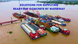 Solutions For Supplying Readymix Concrete By Waterway [upl. by Krongold]