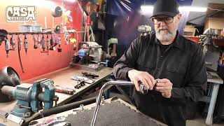 Casa Custom’s VLX 600 handlebar Adapter and Bar Install tutorial [upl. by Donielle935]