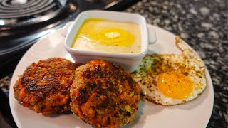 My First Time Ever Making Salmon Croquettes Recipe  Fresh Salmon Pattie’s [upl. by Dodge905]