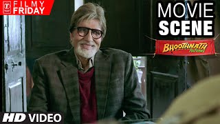 Amitabh Bachchans Creative English Question  Bhootnath Returns Movie Scene  TSeries Filmy Friday [upl. by Motch]