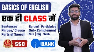 Basics of English for Competitive Exams  SSC CGLCHSLCPOCDS  Bank POClerk  Tarun Grover [upl. by Ngo]