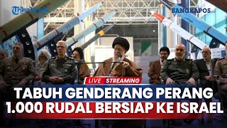 🔴Khamenei Tabuh Genderang Perang 1000 Rudal Balistik Iran Bersiap dan Diarahkan ke Israel [upl. by Grimbly231]