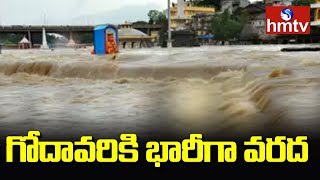 Heavy flood Water at Polavaram  Telugu News  hmtv [upl. by Stanly268]