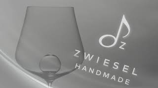 Pahar vin rosu Zwiesel Glas Air Sense Bordeaux design Bernadotte amp Kylberg handmade [upl. by Nellahs]