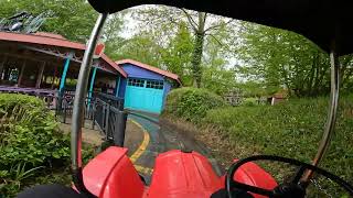 Walibi Belgium Melody Road Onride POV April 2024 [upl. by Eicirtap206]