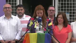 Los Palacios y Villafranca celebra el Día Internacional del Orgullo [upl. by Toney850]