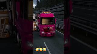 shorts Euro Truck Simulator 2 😂ETS2 TMP gaming 🔥🙂 arshadkigamerz 🎮 🚚 [upl. by Areema]