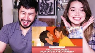 FILTERCOPY 7 MOST MEMORABLE MOMENTS IN A RELATIONSHIP  Reaction [upl. by Middle]