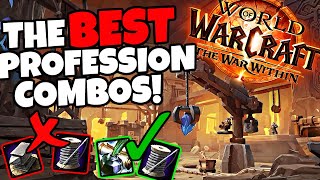 The BEST Profession Combinations For The War Within  Crafting amp Farming [upl. by Sami752]