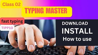 How to become a Typing Master  Tipp10 download [upl. by Worden3]