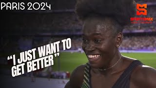 Paris 2024  Jamaicas Junelle Bromfield quotI just want to get betterquot  SportsMax [upl. by Sorac]