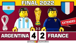 World Cup Final 2022 • Argentina vs France 42 33 • All Goals amp Extеndеd Hіghlіghts Lego Football [upl. by Serrano]