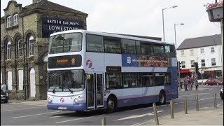 Trains amp Buses at Lowestoft  June 2017 [upl. by Cherin711]