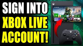 How to Sign in amp Add Account to Your Xbox Series XS Fast Method [upl. by Marne]