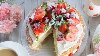 Victoria Sponge Cake Recipe [upl. by Janith]