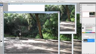 Photoshop Tutorial Auto Align Layer Same person three times [upl. by Lizzy746]