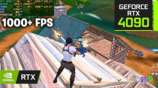 Fortnite  RTX 4090  Performance Mode 1000 FPS Lowest Settings [upl. by Malita]