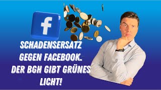 Schadensersatz gegen Facebook einfach geltend machen Der BGH sagt  JA ✅✅✅ [upl. by Nomaj]