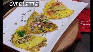 OMELETTE EL MEJOR DESAYUNO RECETA FACIL [upl. by Ennasirk913]