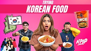 TRYING KOREAN FOOD WITH MY BROTHER amp SISTER  Rimorav Vlogs [upl. by Lohse]