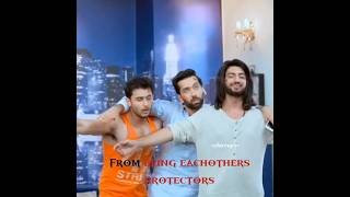 Ishqbaaz Brothers ishqbaaz shivaay omkaar rudru shorts edit capcut fyp fypシshortvideo [upl. by Erbes541]