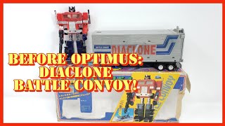 Toy Origins  Optimus Prime  Diaclone Battle Convoy  A Vintage Journey  An Origin amp History Story [upl. by Sari]