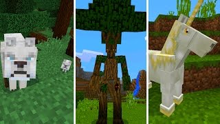 New Mobs in Minecraft Pocket Edition Amazing Mobs Addon [upl. by Mallissa623]