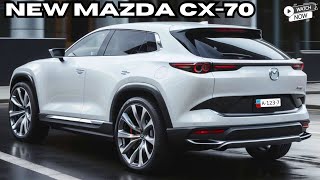 FIRST LOOK  2025 Mazda CX70 Redesign  New Design  Interior amp Exterior Details [upl. by Almap]